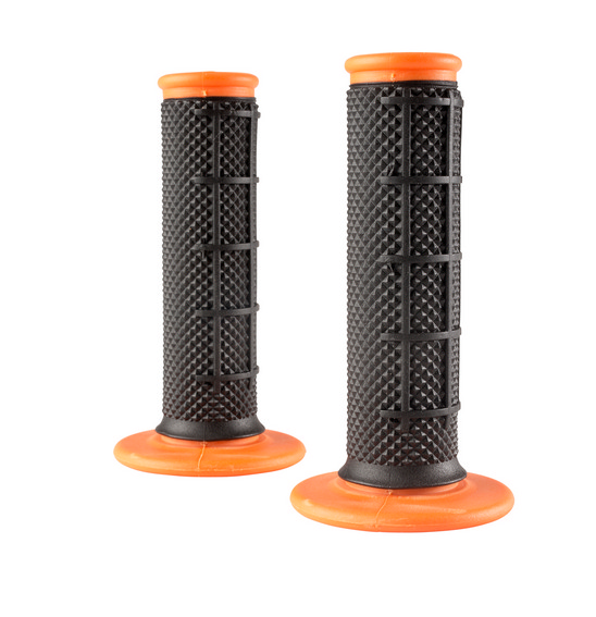 ONEAL MX PRO GRIPS HALF WAFFLE DUAL COMP - BLK/BLU