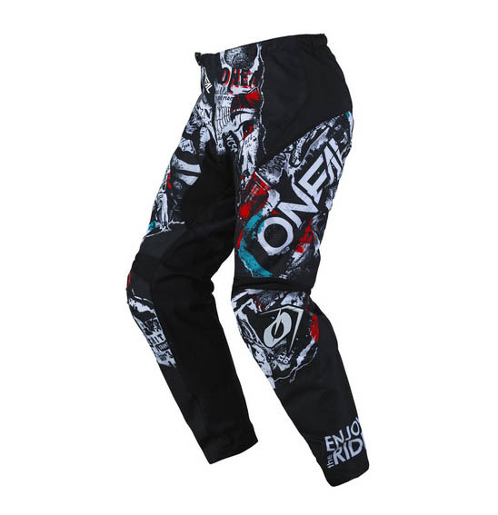 ONEAL 25 ELEMENT PANT ATTACK V.25 - BLK/WHT