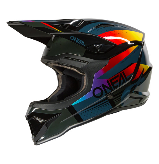 ONEAL 26 1SRS HELMET RC - BLK/MULTI (LG)