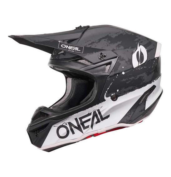 ONEAL 27 5SRS HELM PAINT - BLACK/WHITE (2XL)