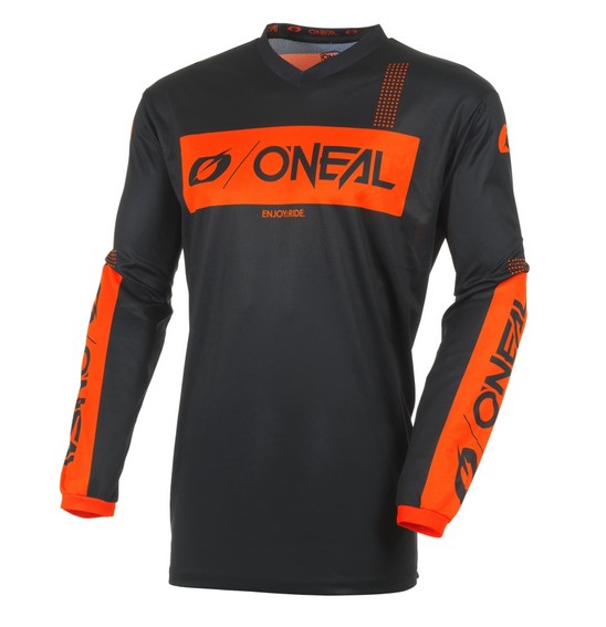 ONEAL 27 ELEMENT JSY RACEWEAR - BLACK/ORANGE (2XL)