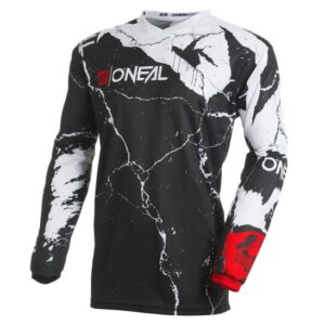 ONEAL 27 ELEMENT JSY ACID - WHITE/BLACK (2XL)