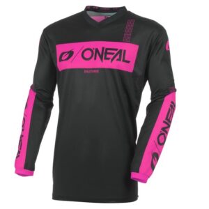 ONEAL 27 ELEMENT LADIES JSY RACEWEAR - BLACK/PINK (2XL)