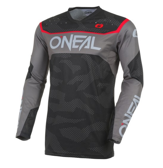 ONEAL 27 HARDWEAR JSY CAMO - BLACK/GREY/RED (2XL)