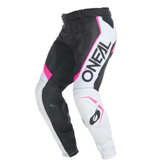 ONEAL 27 HARDWEAR PANT CAMO - BLACK/WHITE/PINK (38)