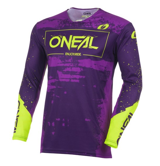 ONEAL 27 MAYHEM JSY PAINT - PURPLE/NEON (2XL)