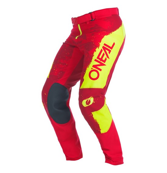 ONEAL 27 MAYHEM YOUTH PANT PAINT - RED/NEON (28)