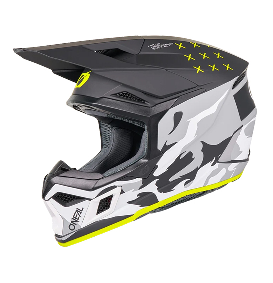 ONEAL 27 3SRS HELM HEAT - BLACK/GREY (XS)