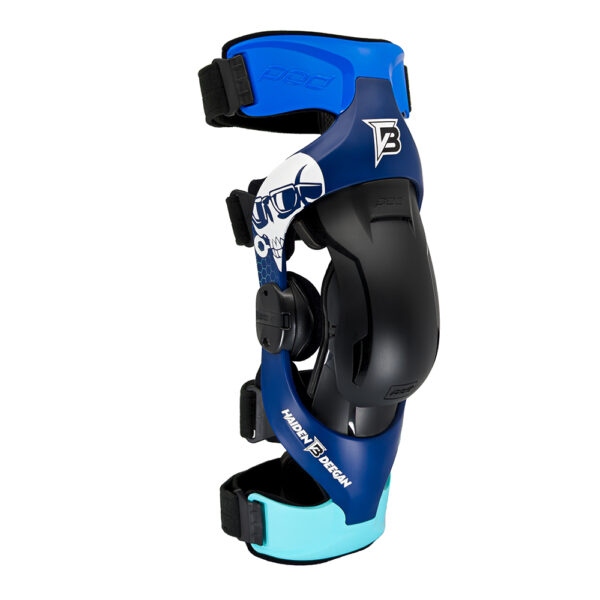 POD K4 2.0 KNEE BRACES PAIR DANGER BOY  BLUE XL/XXL