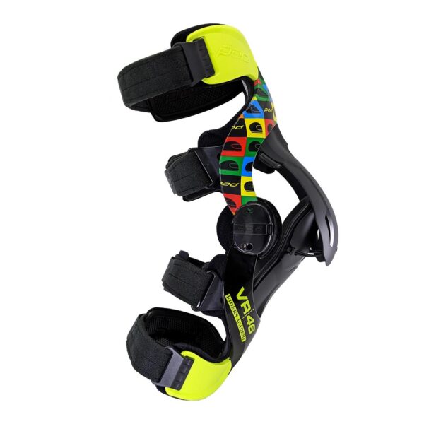 POD K4 2.0 KNEE BRACE - PAIR  VR46 MD/LG