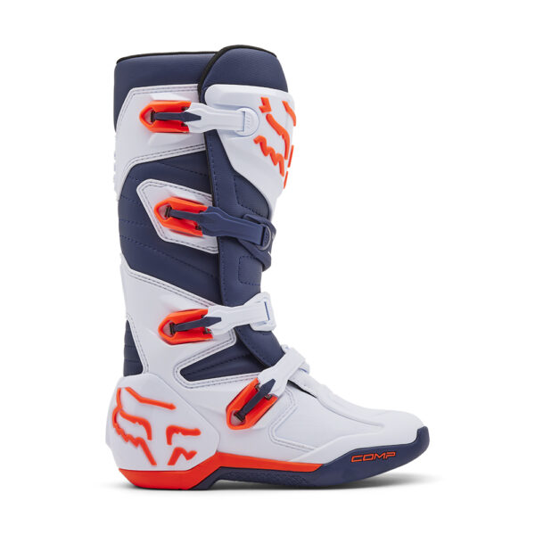 FOX COMP BOOTS  WHITE/NAVY