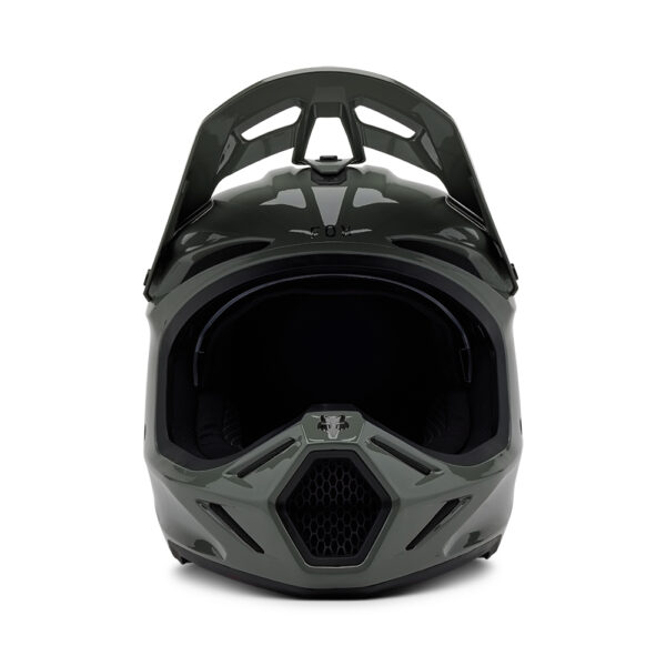 FOX V3 RS CARBON SOLID HELMET MIPS CE  DARK STONE