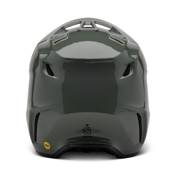 FOX V3 RS CARBON SOLID HELMET MIPS CE  DARK STONE