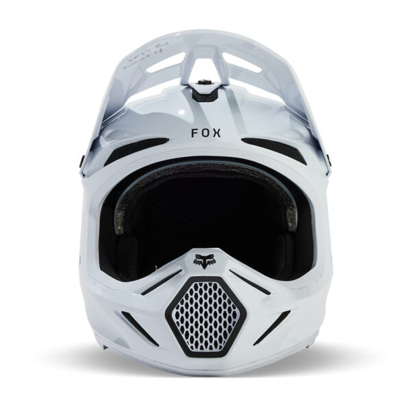 FOX V3 RS CARBON SOLID HELMET MIPS CE  WHITE