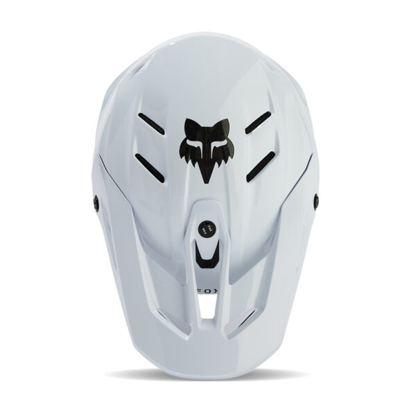 FOX V3 RS CARBON SOLID HELMET MIPS CE  WHITE