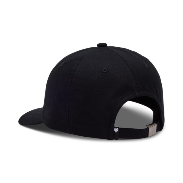 FOX WORDMARK ADJUSTABLE HAT [BLACK/WHITE] OS