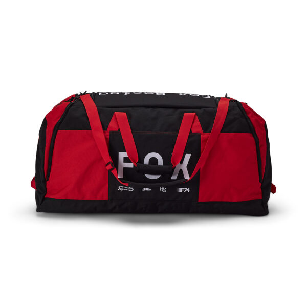 FOX RACE SPEC PODIUM 180 DUFFLE BAG  FLO RED