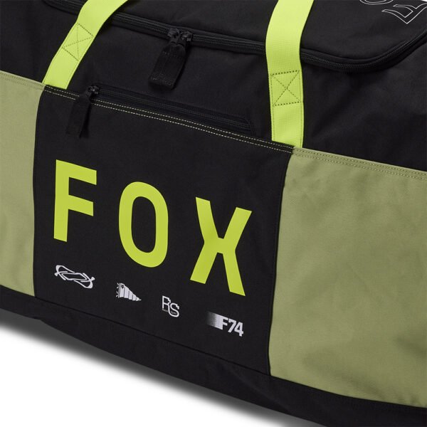 FOX RACE SPEC PODIUM 180 DUFFLE BAG  PALE GREEN