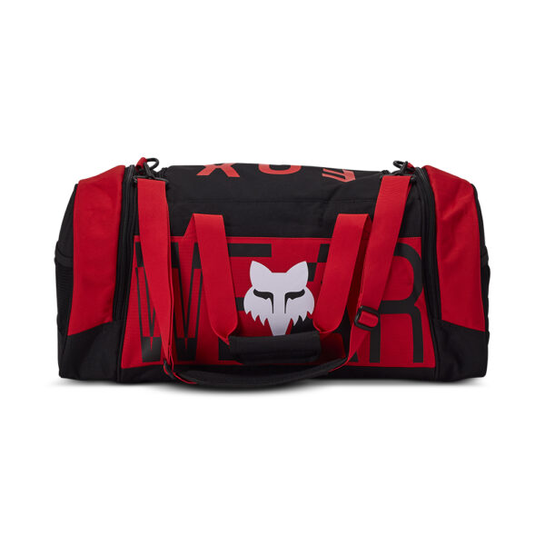 FOX RACE SPEC 180 DUFFLE BAG  FLO RED