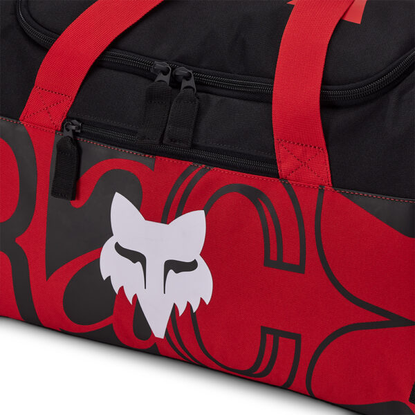 FOX RACE SPEC 180 DUFFLE BAG  FLO RED