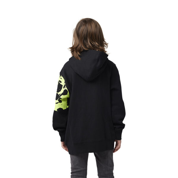 FOX YOUTH ENERGY FLEECE PULLOVER HOODY  BLACK