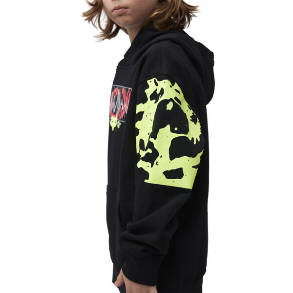 FOX YOUTH ENERGY FLEECE PULLOVER HOODY  BLACK