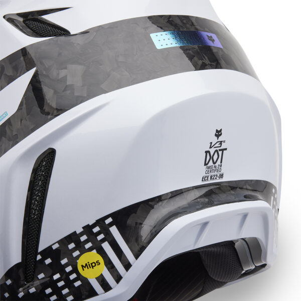 FOX V3 RS 50TH LE HELMET MIPS CE  WHITE