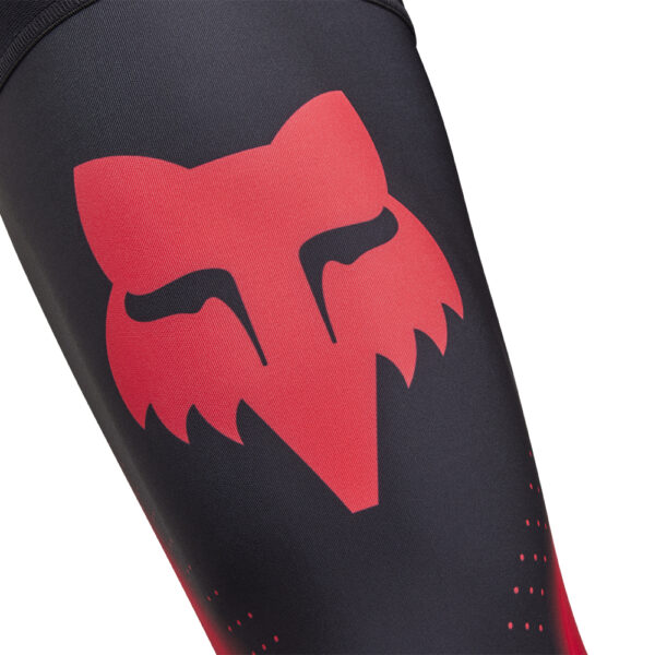 FOX FLEXAIR KNEE BRACE SOCKS  FLO RED