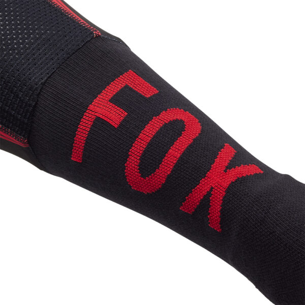 FOX FLEXAIR KNEE BRACE SOCKS  FLO RED