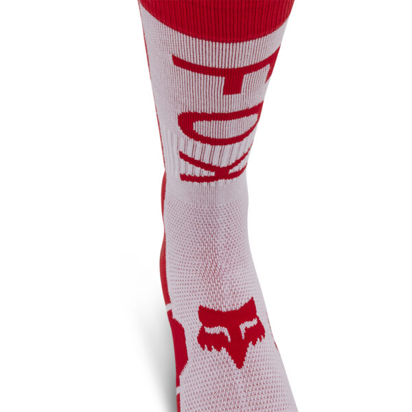 FOX 360 DIVIDER SOCKS  RED/WHITE