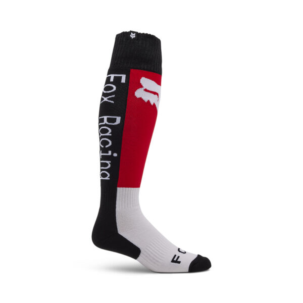 FOX 180 LEAN SOCKS  RED/WHITE