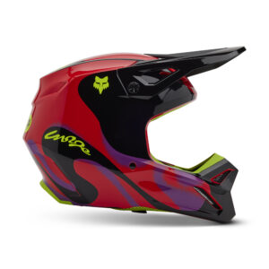 FOX V1 EMOTION HELMET MIPS CE  FLO RED