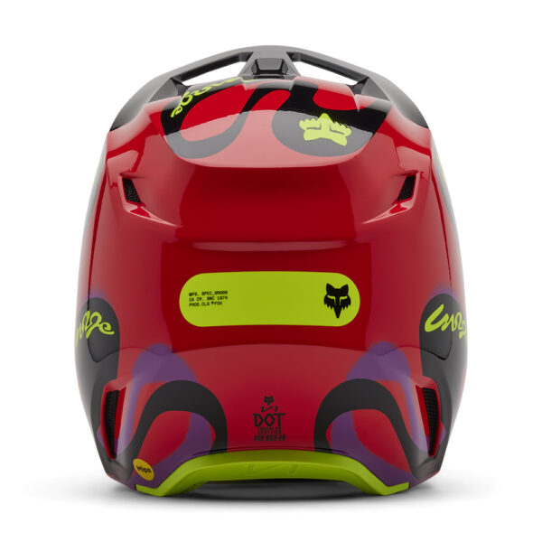 FOX V1 EMOTION HELMET MIPS CE  FLO RED