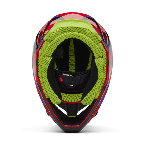 FOX V1 EMOTION HELMET MIPS CE  FLO RED