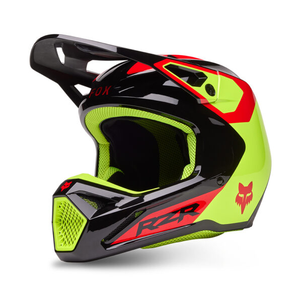 FOX V1 POLARIS HELMET MIPS CE  FLO YELLOW