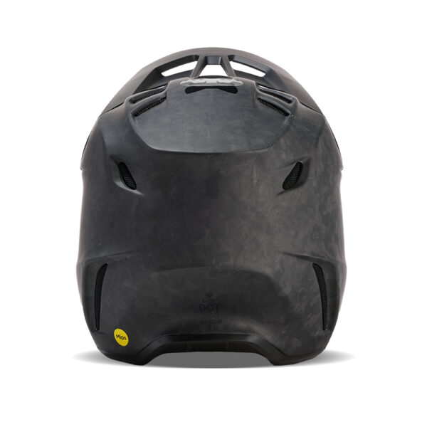 FOX V3 RS CARBON SOLID HELMET MIPS CE  MATTE BLACK