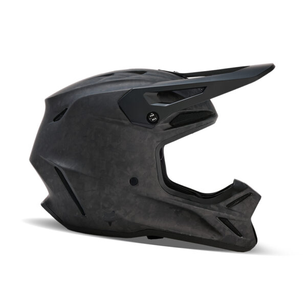 FOX V3 RS CARBON SOLID HELMET MIPS CE  MATTE BLACK