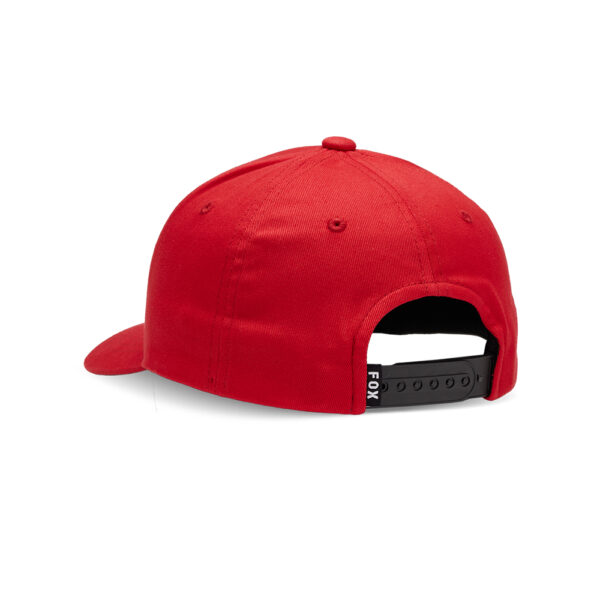 FOX YOUTH LEGACY 110 SNAPBACK HAT  FLAME RED