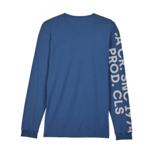 FOX BARGE PREMIUM LS TEE  INDIGO