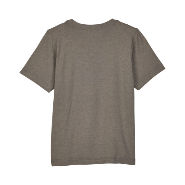 FOX YOUTH SCANS PREMIUM SS TEE  HEATHER GRAPHITE