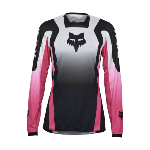 FOX WOMENS 180 LEAN JERSEY  BLACK/PINK