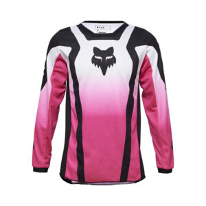 FOX YOUTH GIRLS 180 LEAN JERSEY  BLACK/PINK