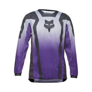 FOX YOUTH GIRLS 180 LEAN JERSEY  DARK PURPLE