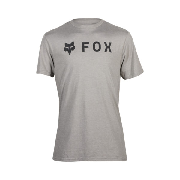 FOX ABSOLUTE SS PREMIUM TEE  HEATHER GRAPHITE