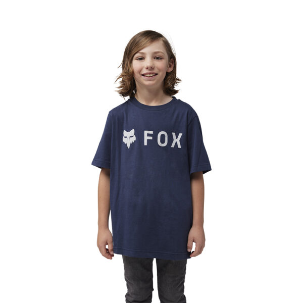 FOX YOUTH ABSOLUTE SS TEE  MIDNIGHT