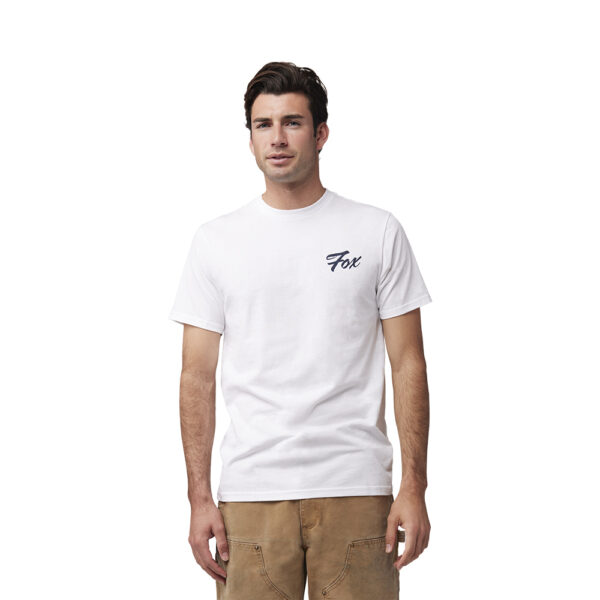 FOX SCRIPTED SS PREMIUM TEE  OPTIC WHITE