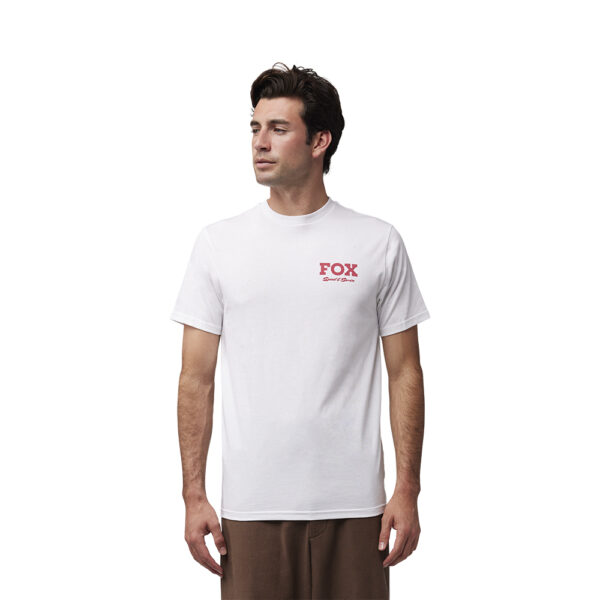 FOX SPEED & SERVICE SS PREMIUM TEE  OPTIC WHITE