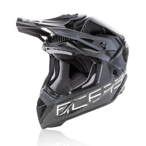 Acerbis MX Helmet Steel Carbon Black/Silver