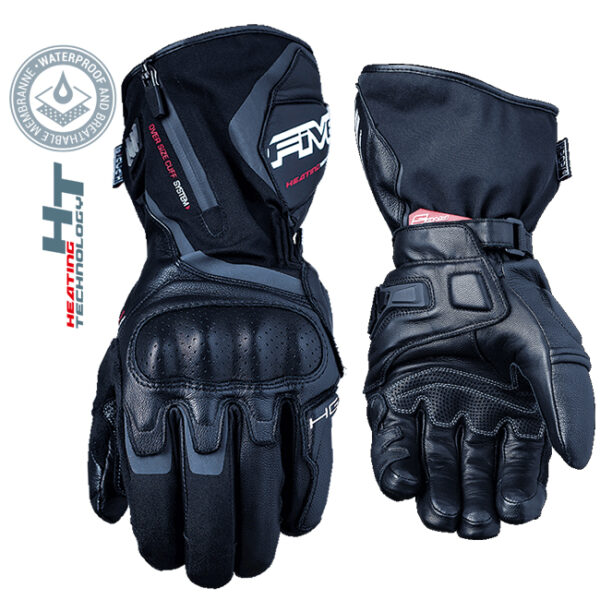 13/3Xl Hg1 Heated Glove Black Waterproof Five Xxxl Tracktion Motorcycles