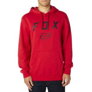 Fox Legacy Moth Pullover Fleece Dark Red